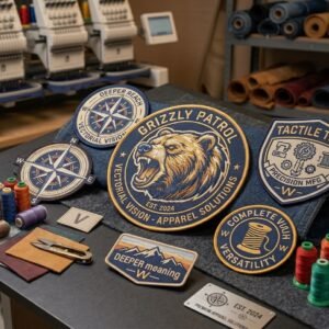 Custom Puff Embroidery Patches